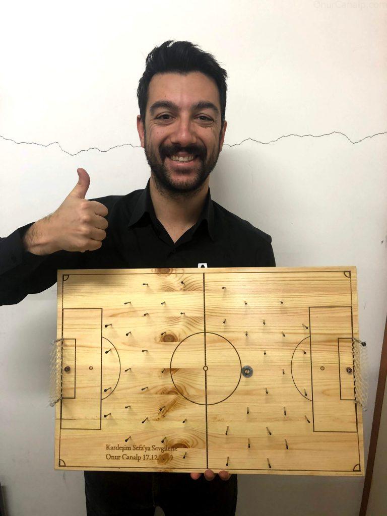 Civili Tahta Futbol Oyunu Onur Canalp